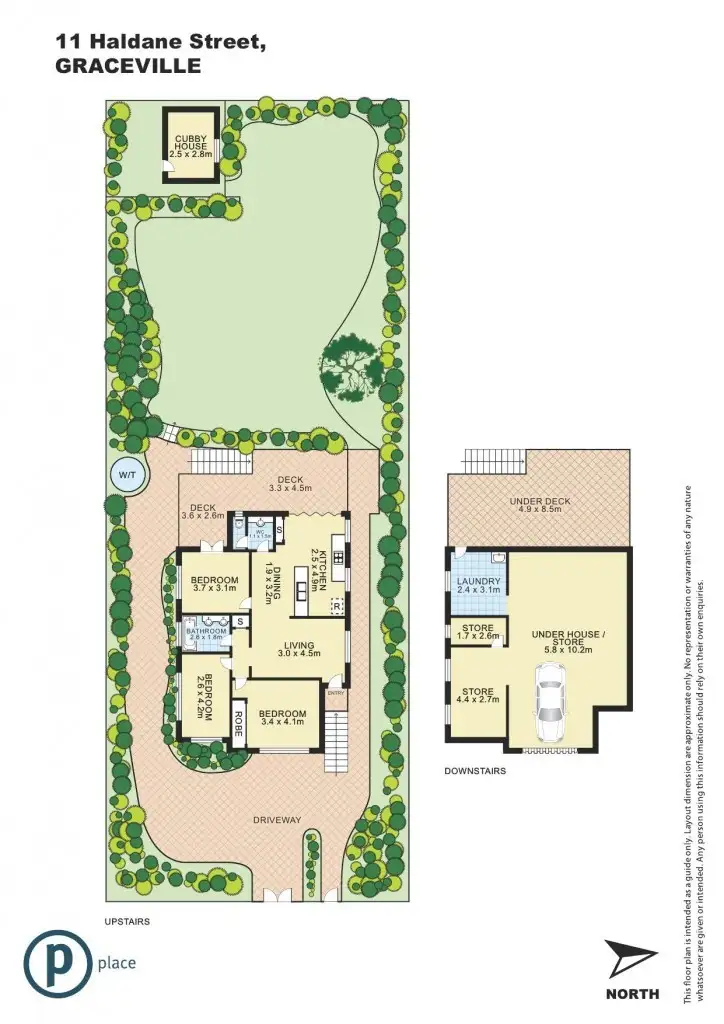 Floorplan of Homely house listing, 11 Haldane Street, Graceville QLD 4075