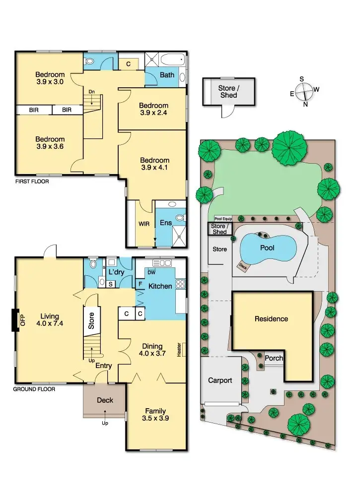 Floorplan of Homely house listing, 80 Boronia Road, Vermont VIC 3133