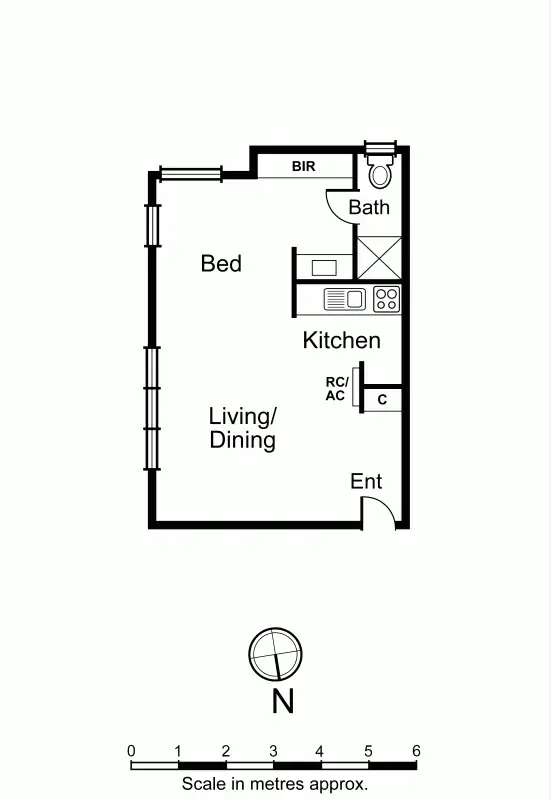 Floorplan of Homely apartment listing, 9/29 Greville Street, Prahran VIC 3181