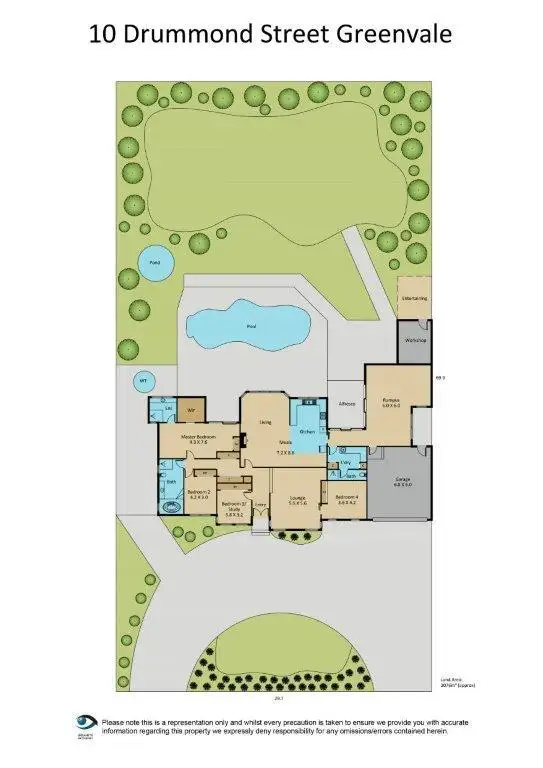 Floorplan of Homely house listing, 10 Drummond Street, Greenvale VIC 3059