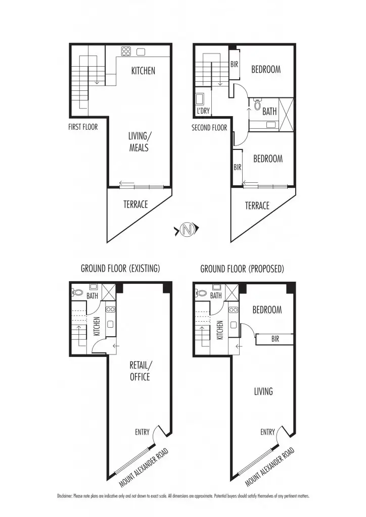 Floorplan of Homely house listing, 269 Mount Alexander Road, Ascot Vale VIC 3032