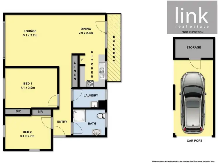 Floorplan of Homely unit listing, 10/634 Loma Place, Albury NSW 2640