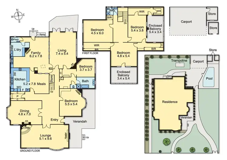 Floorplan of Homely house listing, 191 Wattletree Road, Malvern VIC 3144