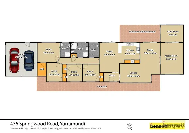 Floorplan of Homely house listing, 476 Springwood Road, Yarramundi NSW 2753