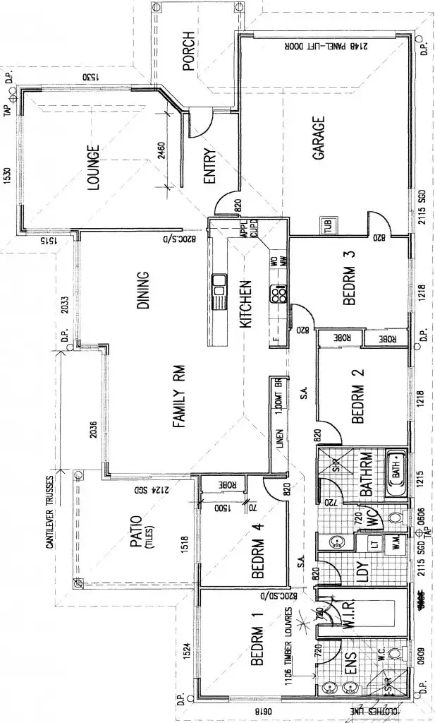 Floorplan of Homely house listing, 6 Jessica Crescent, Nudgee QLD 4014