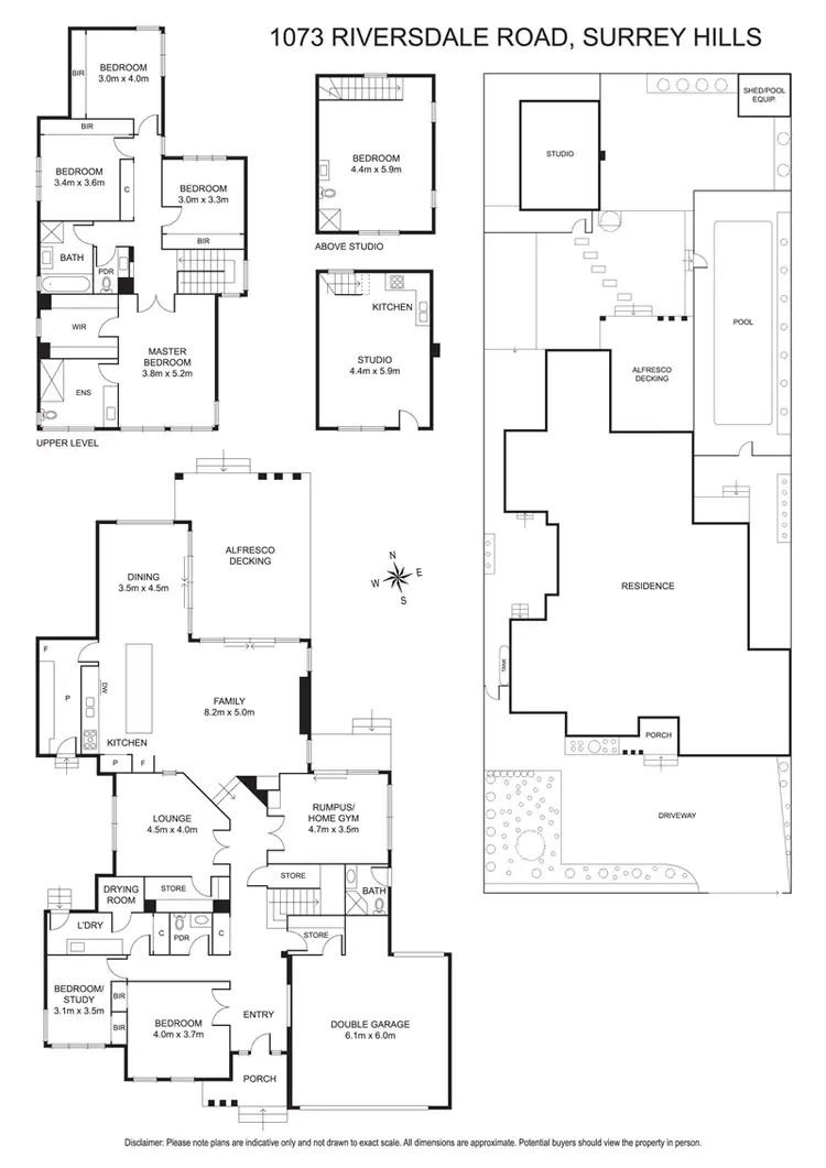Floorplan of Homely house listing, 1073 Riversdale Road, Surrey Hills VIC 3127