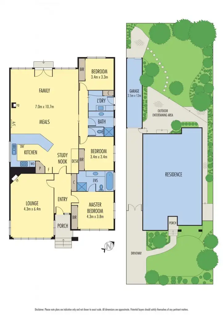 Floorplan of Homely house listing, 17 Roslyn Street, Burwood VIC 3125