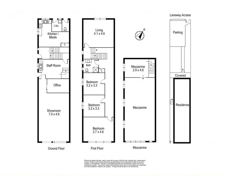 Floorplan of Homely unit listing, 665 Plenty Road, Reservoir VIC 3073