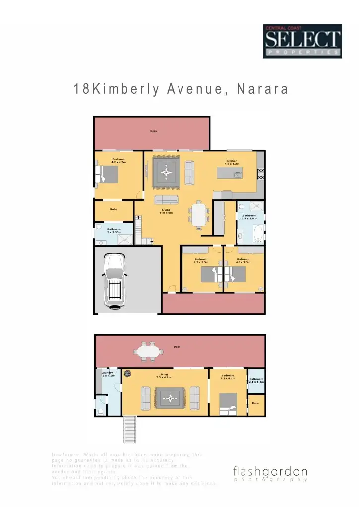 Floorplan of Homely house listing, 18 Kimberley Avenue, Narara NSW 2250
