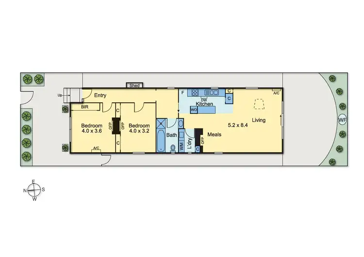 Floorplan of Homely house listing, 6 Euston Street, Malvern VIC 3144
