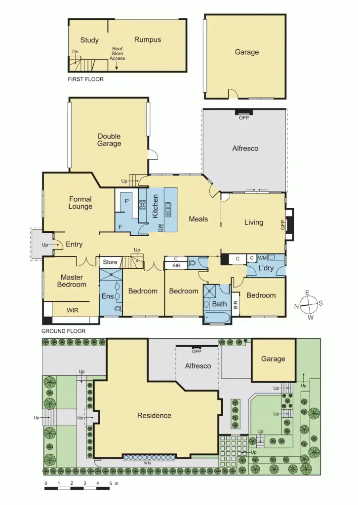 Floorplan of Homely house listing, 17 Holstein Place, Doreen VIC 3754