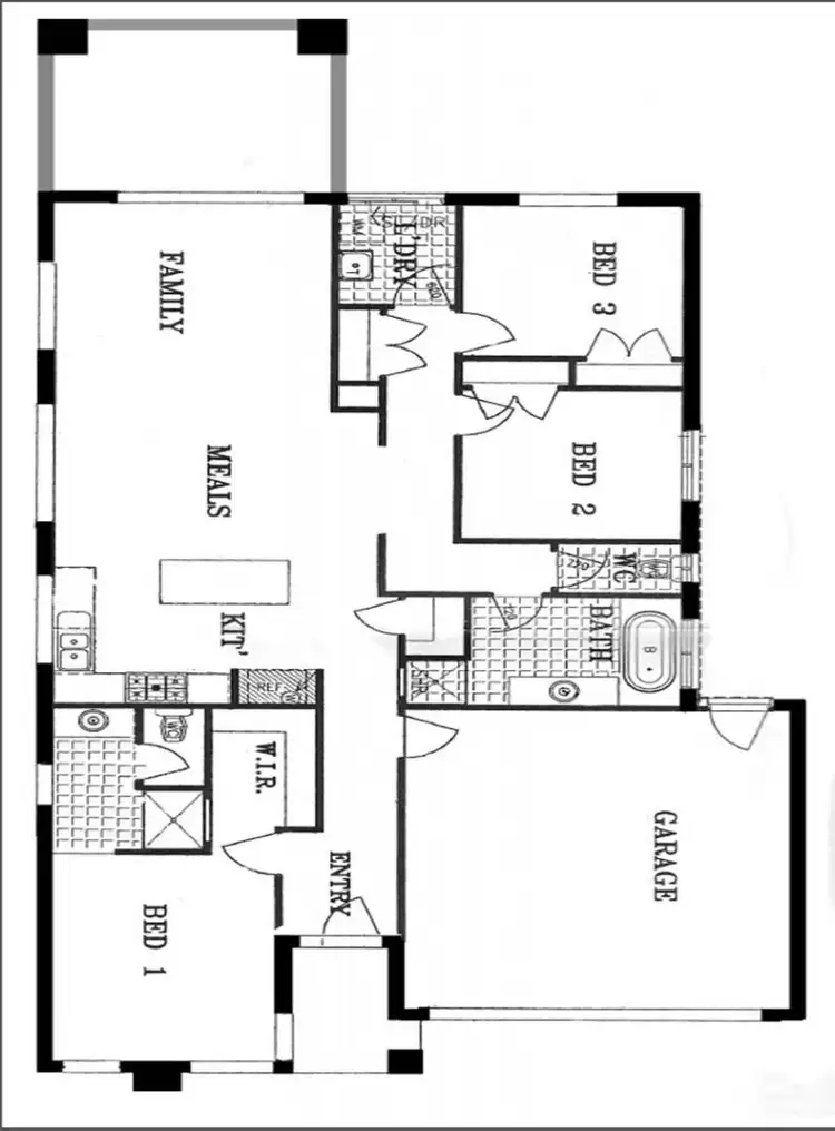 Floorplan of Homely house listing, 151 Eureka Drive, Wyndham Vale VIC 3024