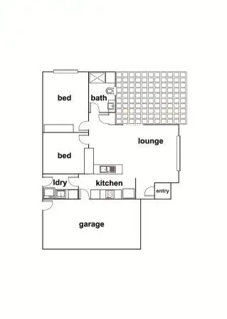 Floorplan of Homely townhouse listing, 2-3/6-8 Walsh Avenue, Ballarat North VIC 3350