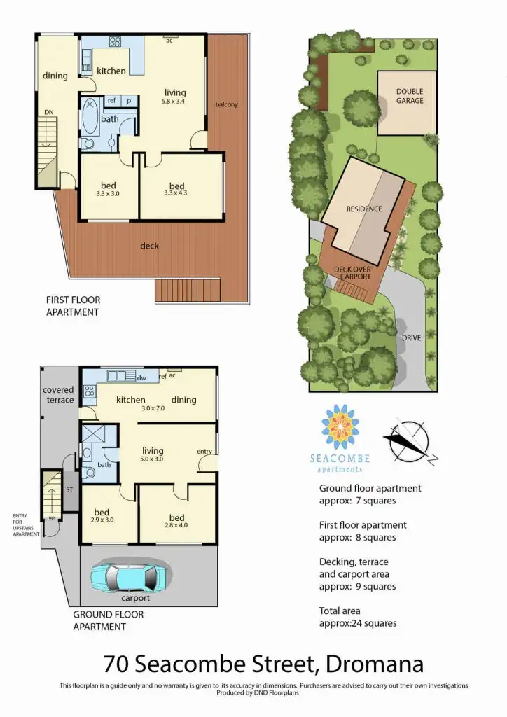 Floorplan of Homely house listing, 70 Seacombe Street, Dromana VIC 3936