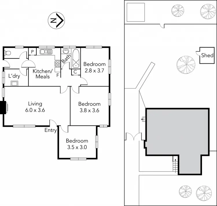 Floorplan of Homely house listing, 23 Ambon Street, Preston VIC 3072