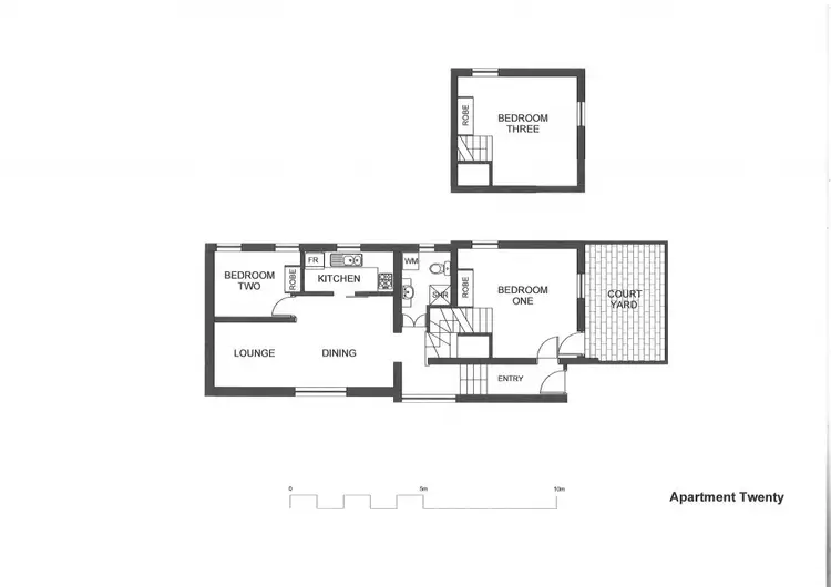 Floorplan of Homely unit listing, 20/8 Ben Street, Goulburn NSW 2580