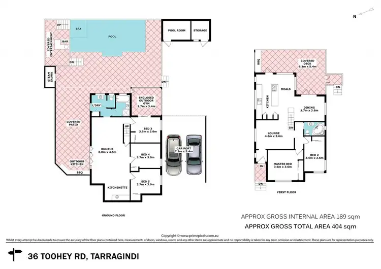 Floorplan of Homely house listing, 36 Toohey Road, Tarragindi QLD 4121