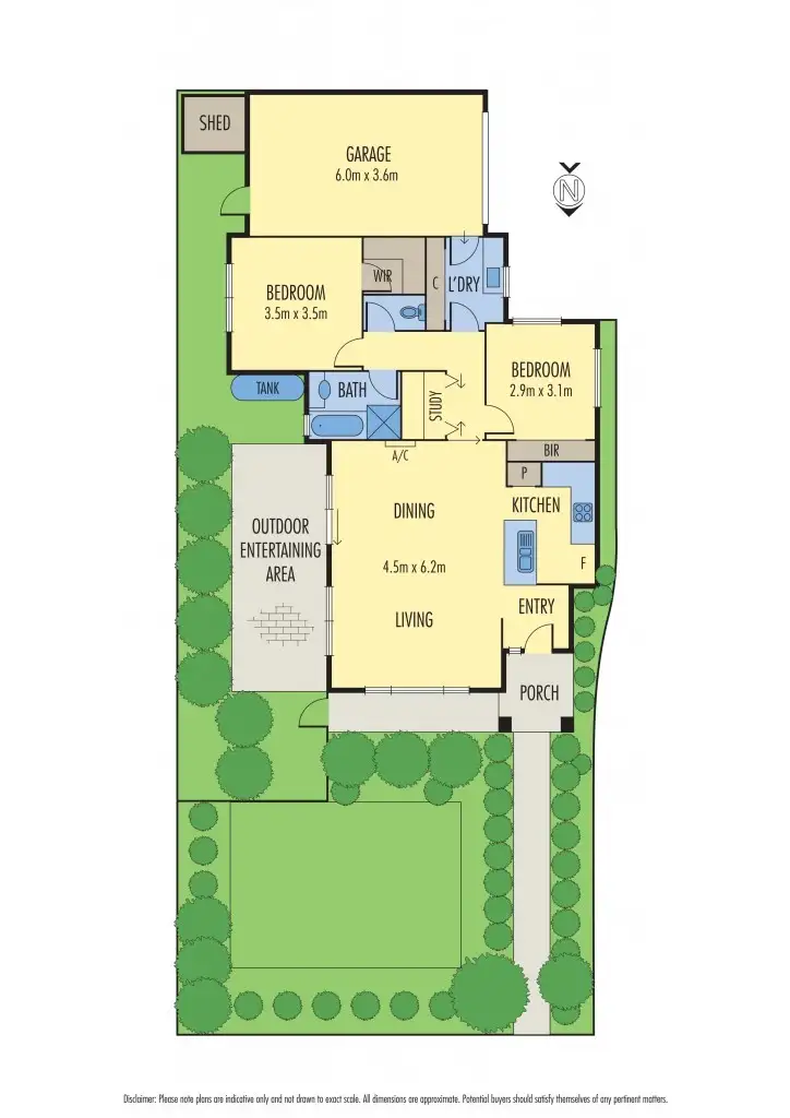 Floorplan of Homely house listing, 1/39 Fellowes Street, Seaford VIC 3198