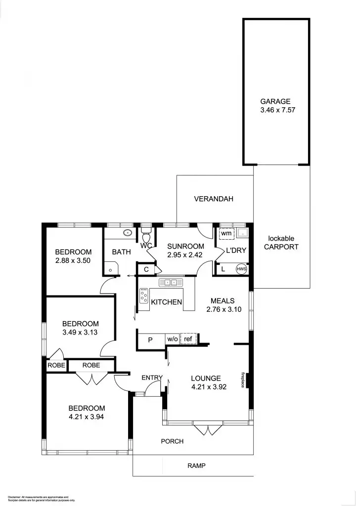 Floorplan of Homely house listing, 18 Oleander Drive, St Albans VIC 3021