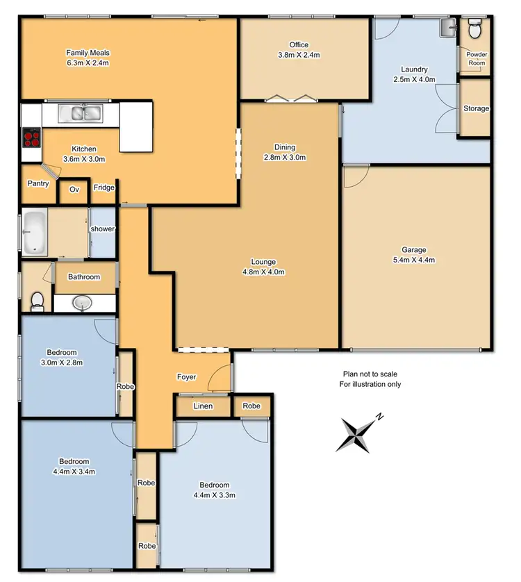 Floorplan of Homely house listing, 79 Menai Road, Bangor NSW 2234