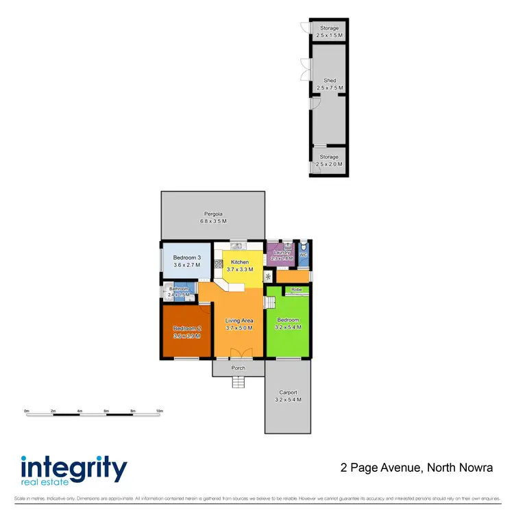 Floorplan of Homely house listing, 2 Page Avenue, North Nowra NSW 2541