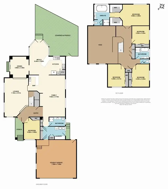 Floorplan of Homely house listing, 3 James Ct, Narre Warren South VIC 3805