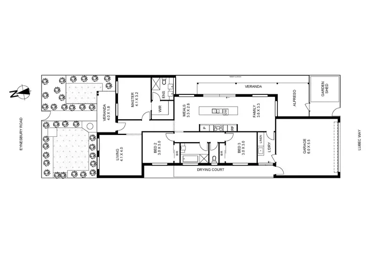 Floorplan of Homely house listing, 798 Eynesbury Road, Eynesbury VIC 3338