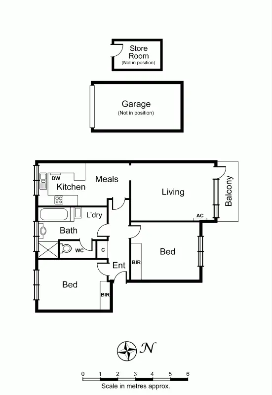 Floorplan of Homely apartment listing, 6/15 Armadale Street, Armadale VIC 3143