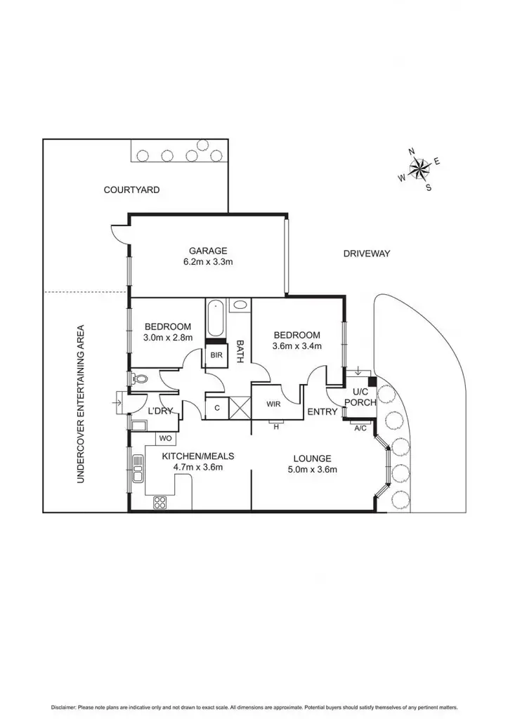Floorplan of Homely unit listing, 8/114 Major Road, Fawkner VIC 3060