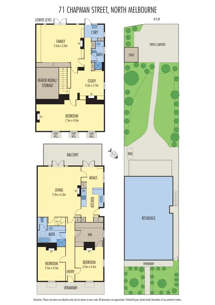 Floorplan of Homely house listing, 71 Chapman Street, North Melbourne VIC 3051