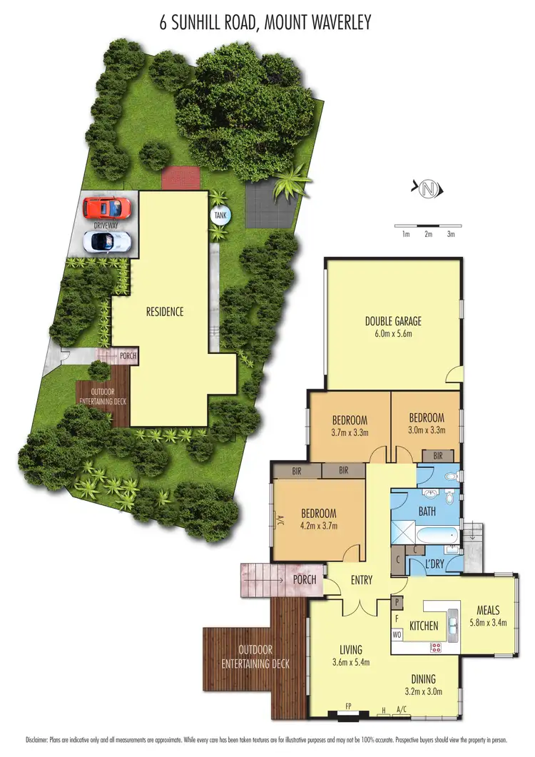 Floorplan of Homely house listing, 6 Sunhill Road, Mount Waverley VIC 3149