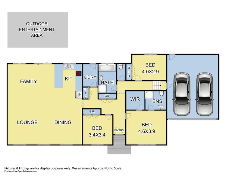 Floorplan of Homely townhouse listing, 2/10 Armstrong Grove, Yarra Glen VIC 3775