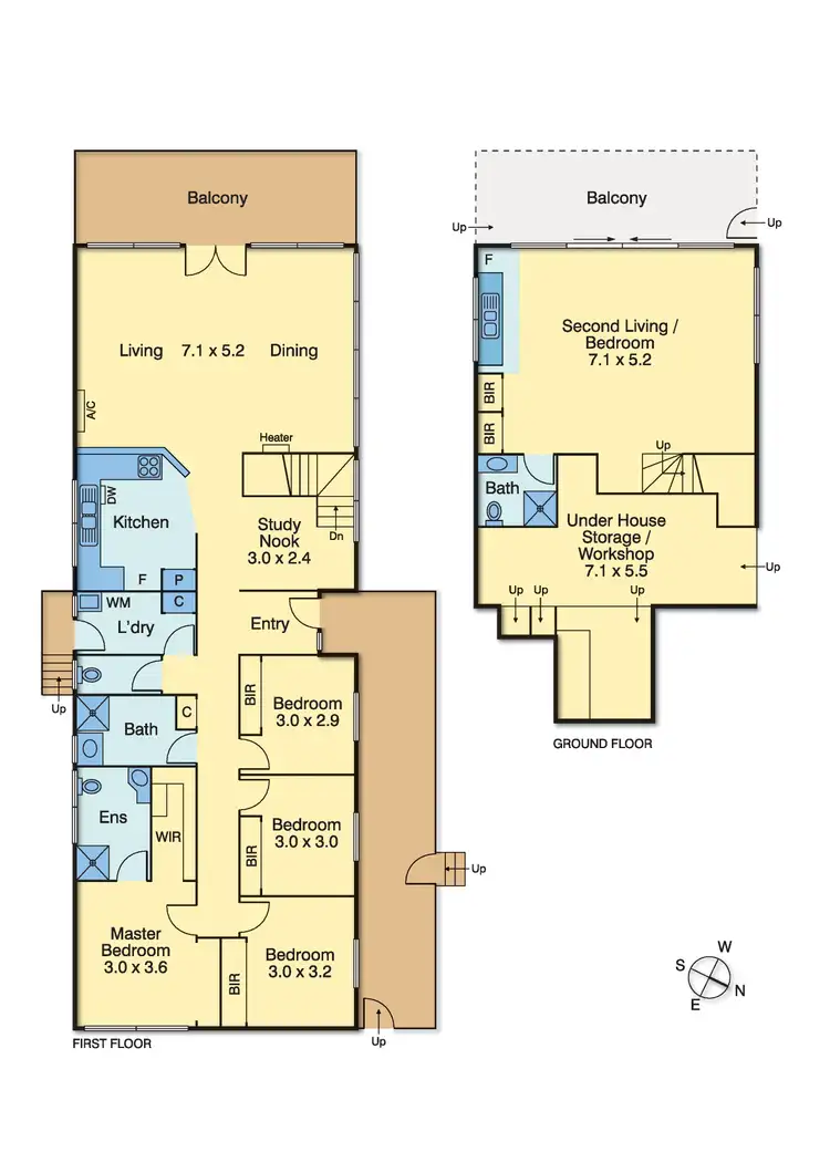 Floorplan of Homely house listing, 1 Scenic View Drive, Mount Martha VIC 3934
