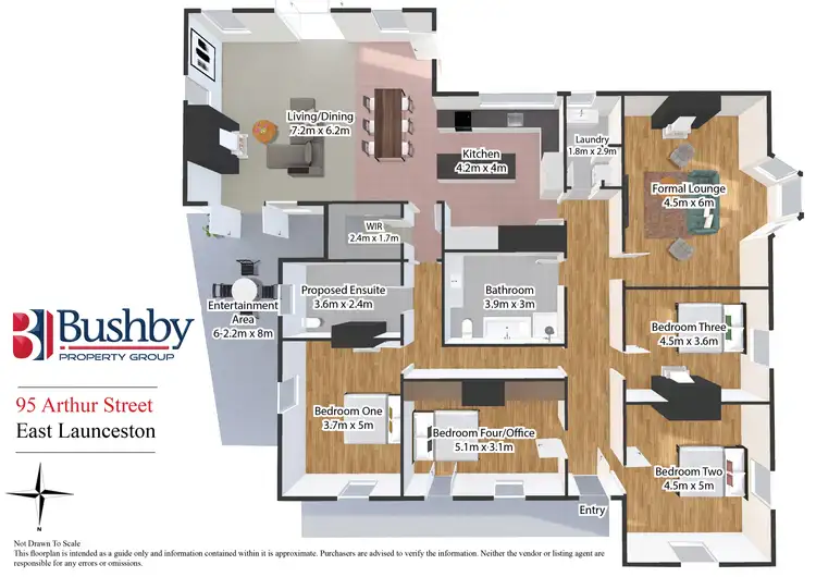 Floorplan of Homely house listing, 95 Arthur Street, East Launceston TAS 7250