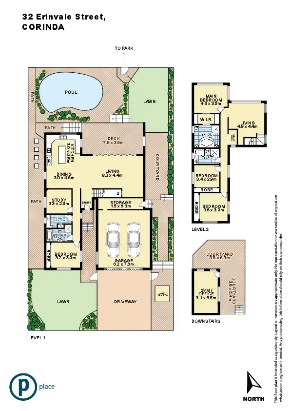 Floorplan of Homely house listing, 32 Erinvale Street, Corinda QLD 4075
