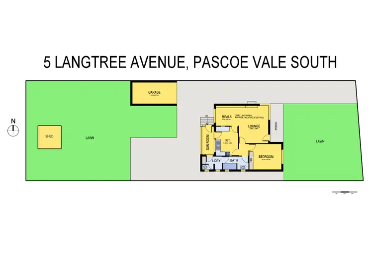 Floorplan of Homely house listing, 5 Langtree Avenue, Pascoe Vale South VIC 3044