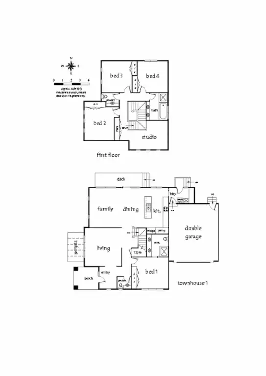 Floorplan of Homely unit listing, 1/216 Warrandyte Road, Ringwood North VIC 3134