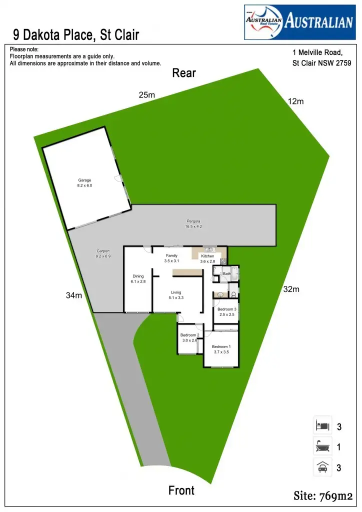 Floorplan of Homely house listing, 9 Dakota Place, St Clair NSW 2759