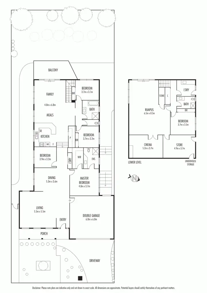 Floorplan of Homely house listing, 18 Neryl Court, Mooroolbark VIC 3138
