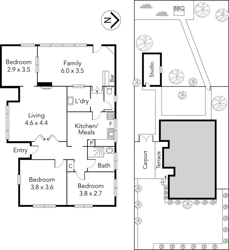 Floorplan of Homely house listing, 17 Shand Road, Reservoir VIC 3073