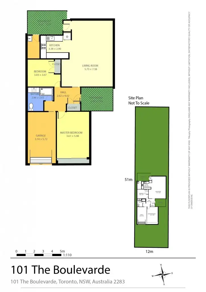 Floorplan of Homely house listing, 101 The Boulevarde, Toronto NSW 2283