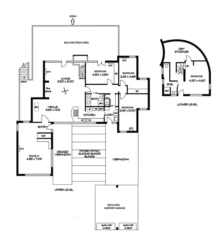 Floorplan of Homely house listing, 80 Yarrabee Road, Greenhill SA 5140
