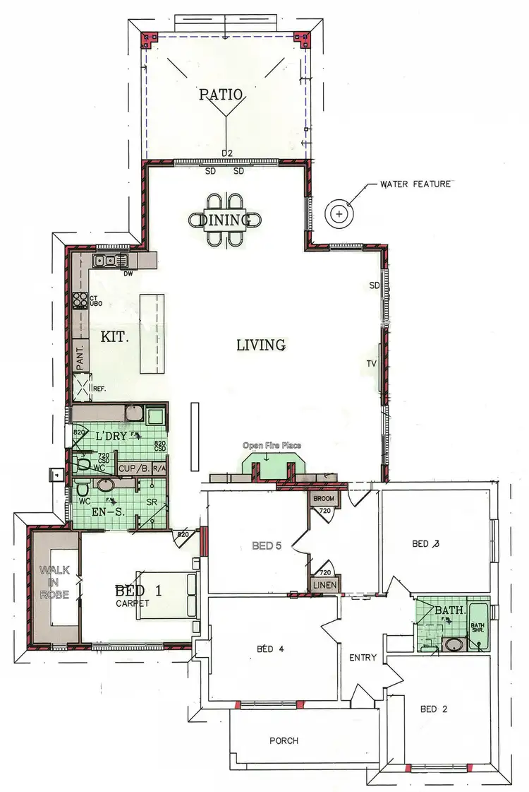 Floorplan of Homely house listing, 32 Slocum Street, Wagga Wagga NSW 2650