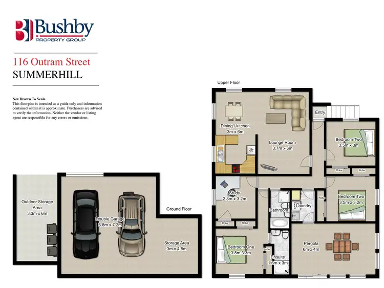 Floorplan of Homely house listing, 116 Outram Street, Summerhill TAS 7250