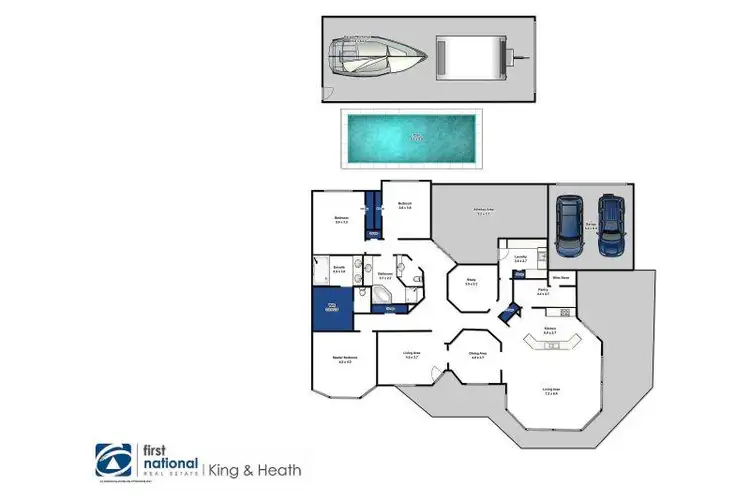 Floorplan of Homely house listing, 53 Fullarton Drive, Paynesville VIC 3880