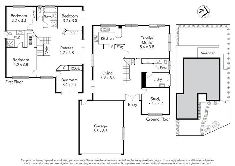 Floorplan of Homely house listing, 47 Grange Boulevard, Bundoora VIC 3083