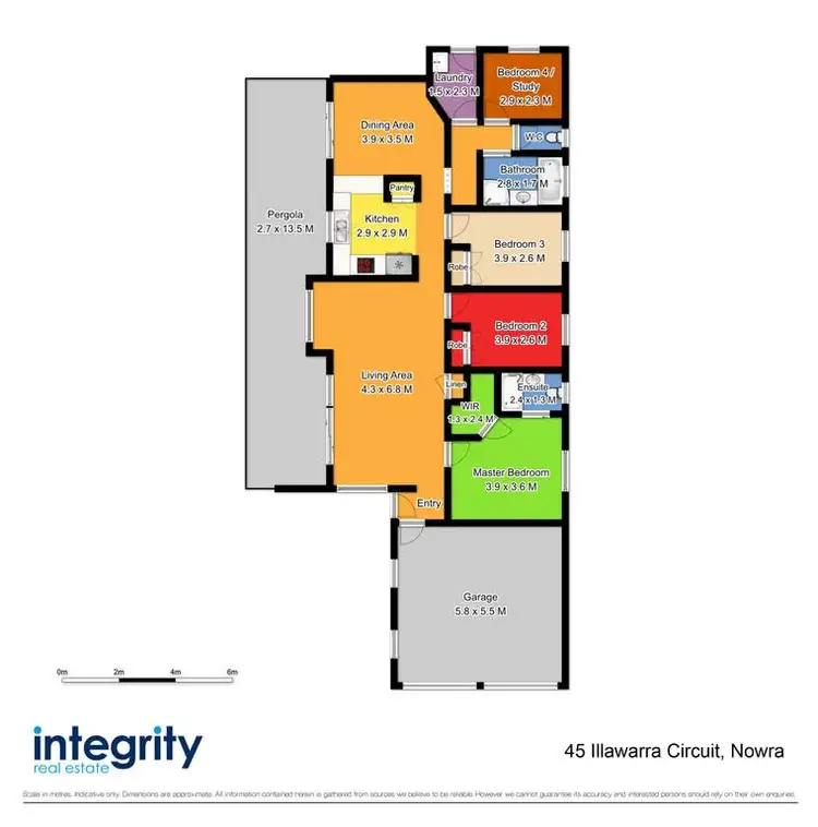 Floorplan of Homely house listing, 45 Illawarra Circuit, Worrigee NSW 2540
