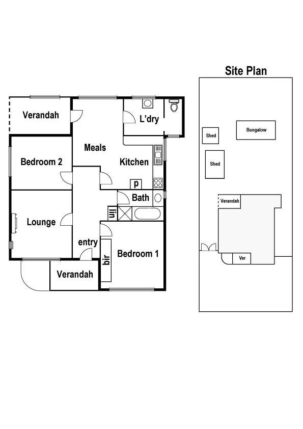 Floorplan of Homely house listing, 9 Dyson Street, Reservoir VIC 3073