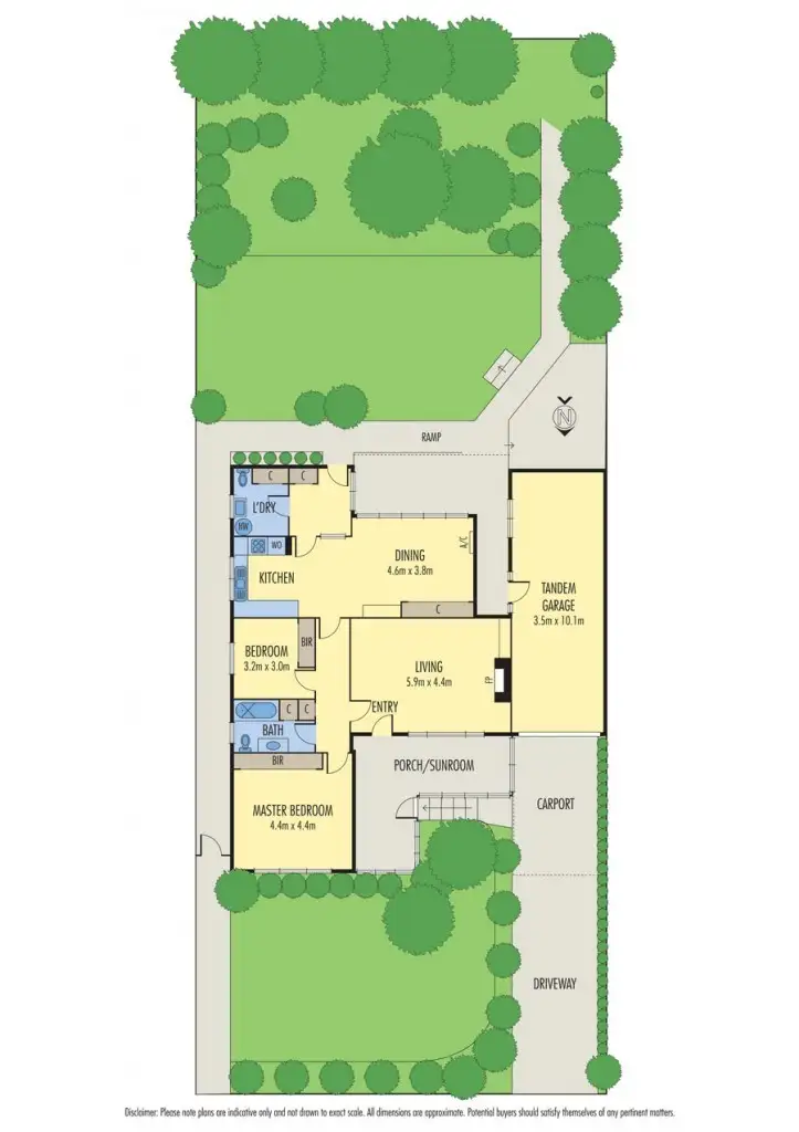 Floorplan of Homely house listing, 6 Boxleigh Grove, Box Hill North VIC 3129