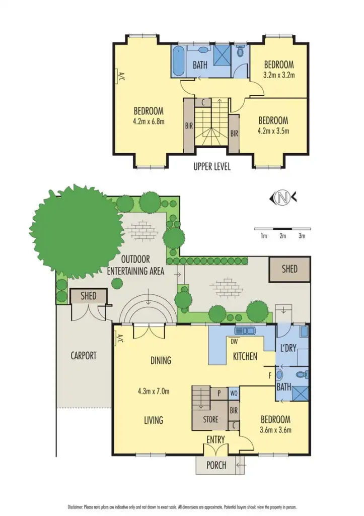 Floorplan of Homely townhouse listing, 2/27 Laburnum Street, Blackburn VIC 3130
